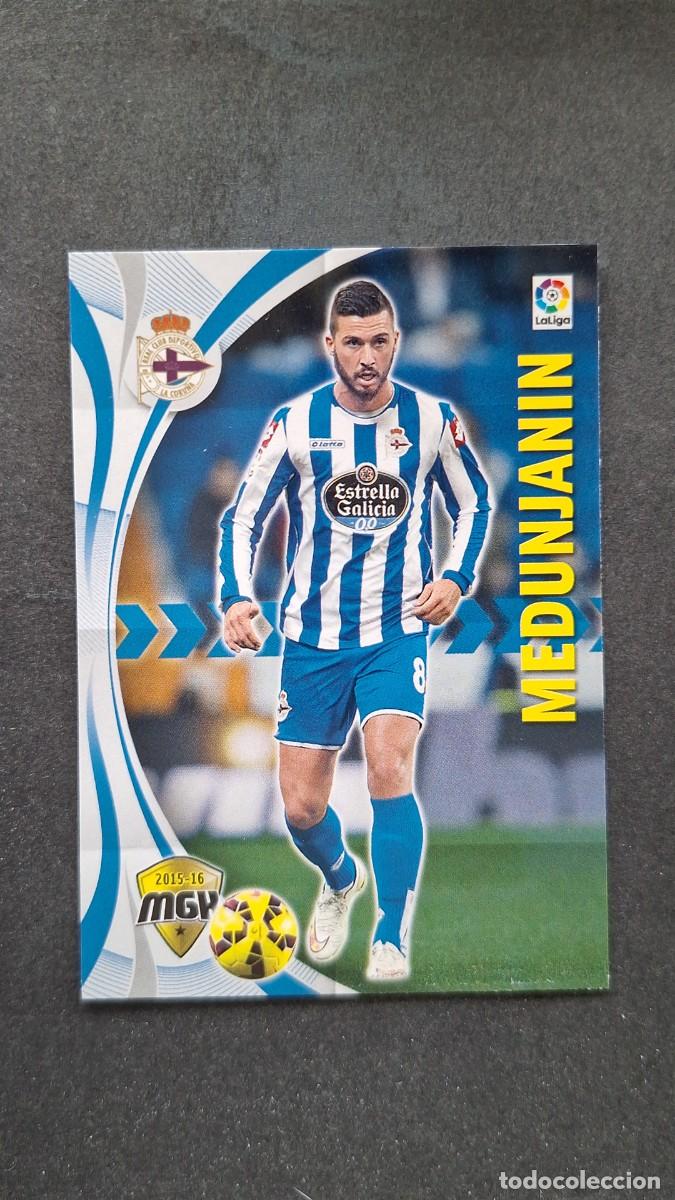 Cromos de f&uacute;tbol: L1 MEDUNJANIN DEPORTIVO DE LA CORU&Ntilde;A 149 PANINI MEGACRACKS 2015 2016 15 16