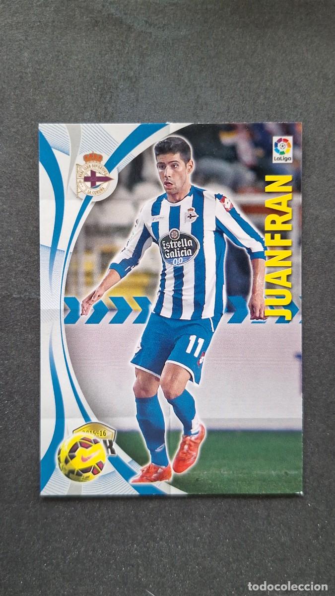 Cromos de f&uacute;tbol: L1 JUANFRAN DEPORTIVO DE LA CORU&Ntilde;A 151 PANINI MEGACRACKS 2015 2016 15 16