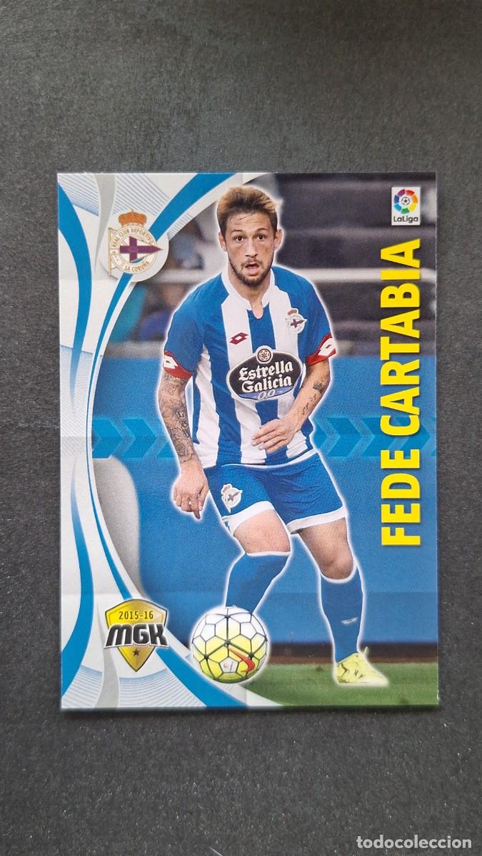 Cromos de f&uacute;tbol: L1 FEDE CARTABIA DEPORTIVO DE LA CORU&Ntilde;A 152 PANINI MEGACRACKS 2015 2016 15 16