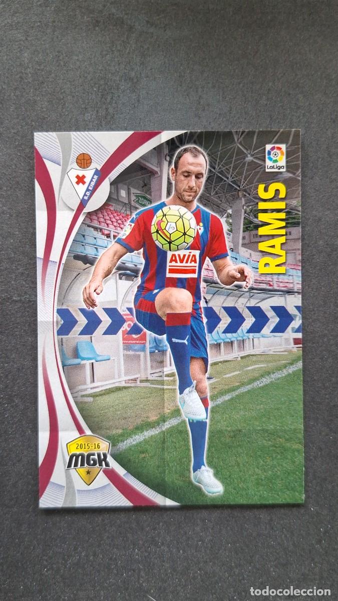 Cromos de f&uacute;tbol: L1 RAMIS S. D. EIBAR 168 PANINI MEGACRACKS 2015 2016 15 16