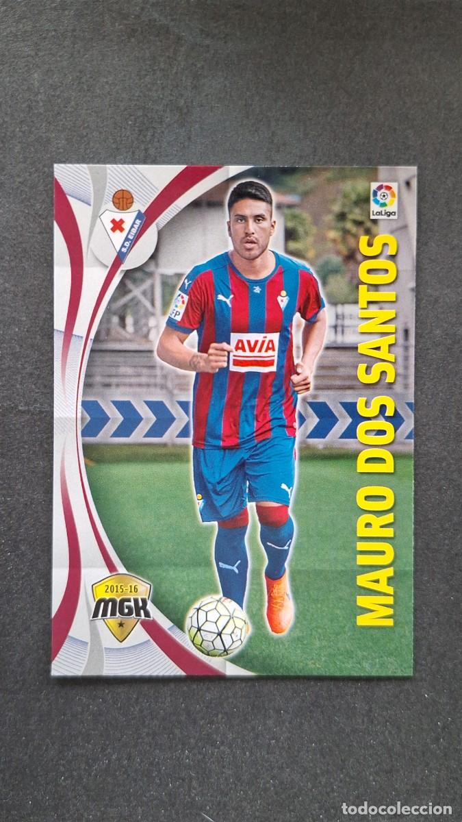 Football Stickers: L1 MAURO DOS SANTOS S. D. EIBAR 170 PANINI MEGACRACKS 2015 2016 15 16