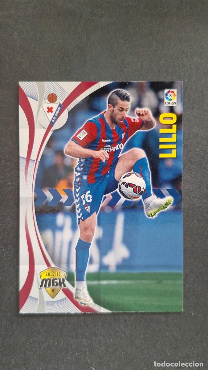 Cromos de f&uacute;tbol: L1 LILLO S. D. EIBAR 171 PANINI MEGACRACKS 2015 2016 15 16