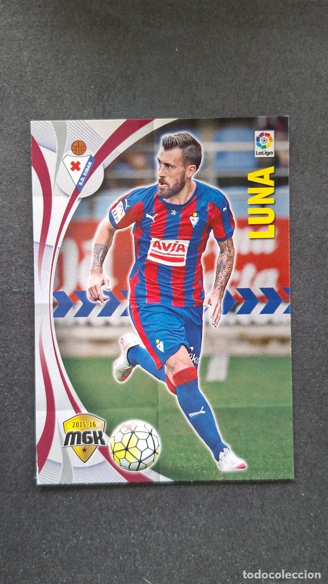 Cromos de f&uacute;tbol: L1 LUNA S. D. EIBAR 172 PANINI MEGACRACKS 2015 2016 15 16