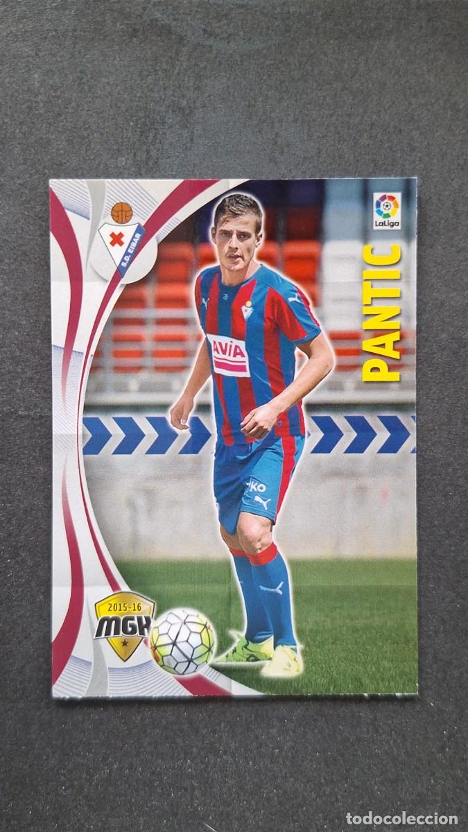 Cromos de f&uacute;tbol: L1 PANTIC S. D. EIBAR 173 PANINI MEGACRACKS 2015 2016 15 16