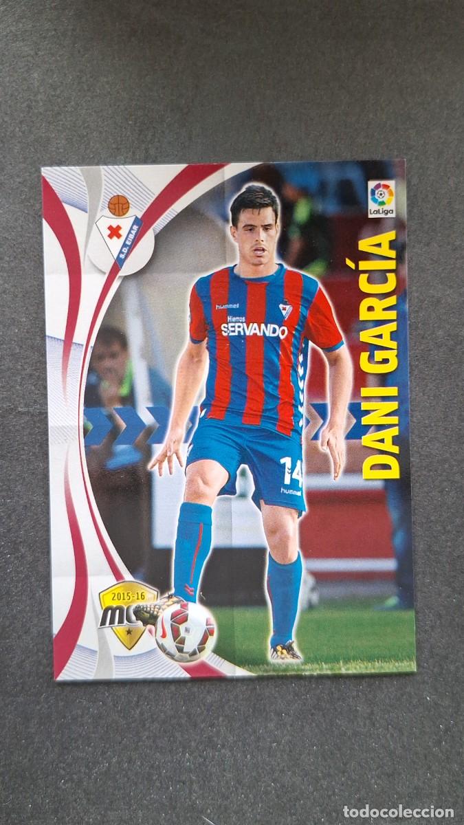 Cromos de f&uacute;tbol: L1 DANI GARCIA S. D. EIBAR 175 PANINI MEGACRACKS 2015 2016 15 16