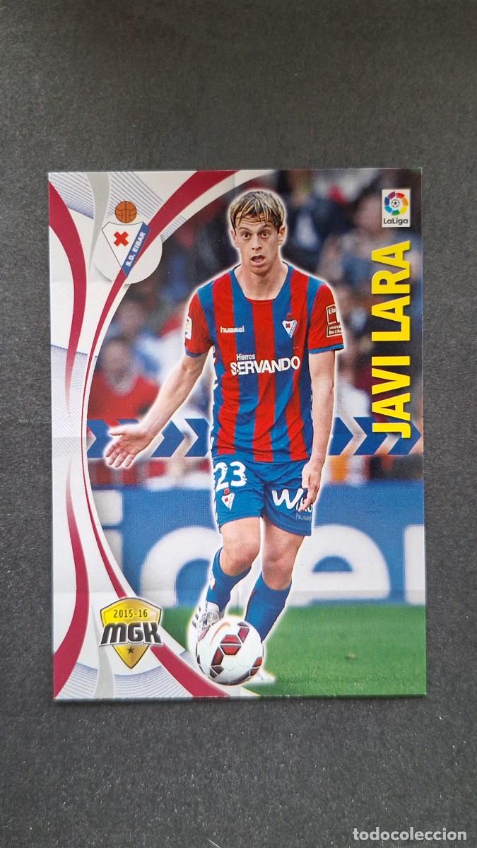 Cromos de f&uacute;tbol: L1 JAVI LARA S. D. EIBAR 176 PANINI MEGACRACKS 2015 2016 15 16
