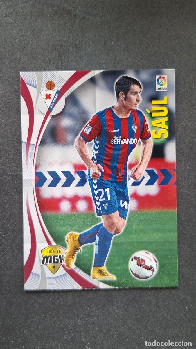 Cromos de f&uacute;tbol: L1 SAUL S. D. EIBAR 178 PANINI MEGACRACKS 2015 2016 15 16