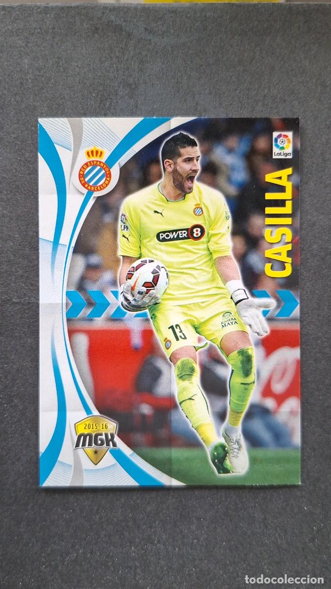 Cromos de f&uacute;tbol: L1 CASILLA R. C. D. ESPA&Ntilde;OL 192 PANINI MEGACRACKS 2015 2016 15 16