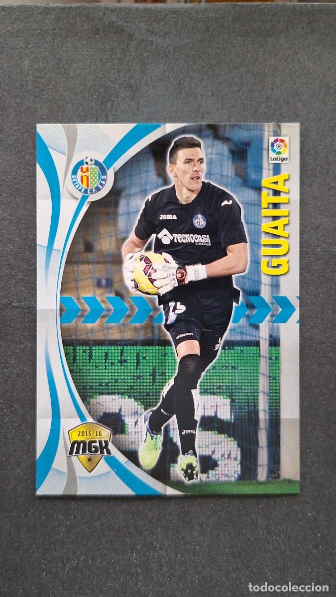 Cromos de f&uacute;tbol: L1 GUAITA GETAFE C. F. 219 PANINI MEGACRACKS 2015 2016 15 16