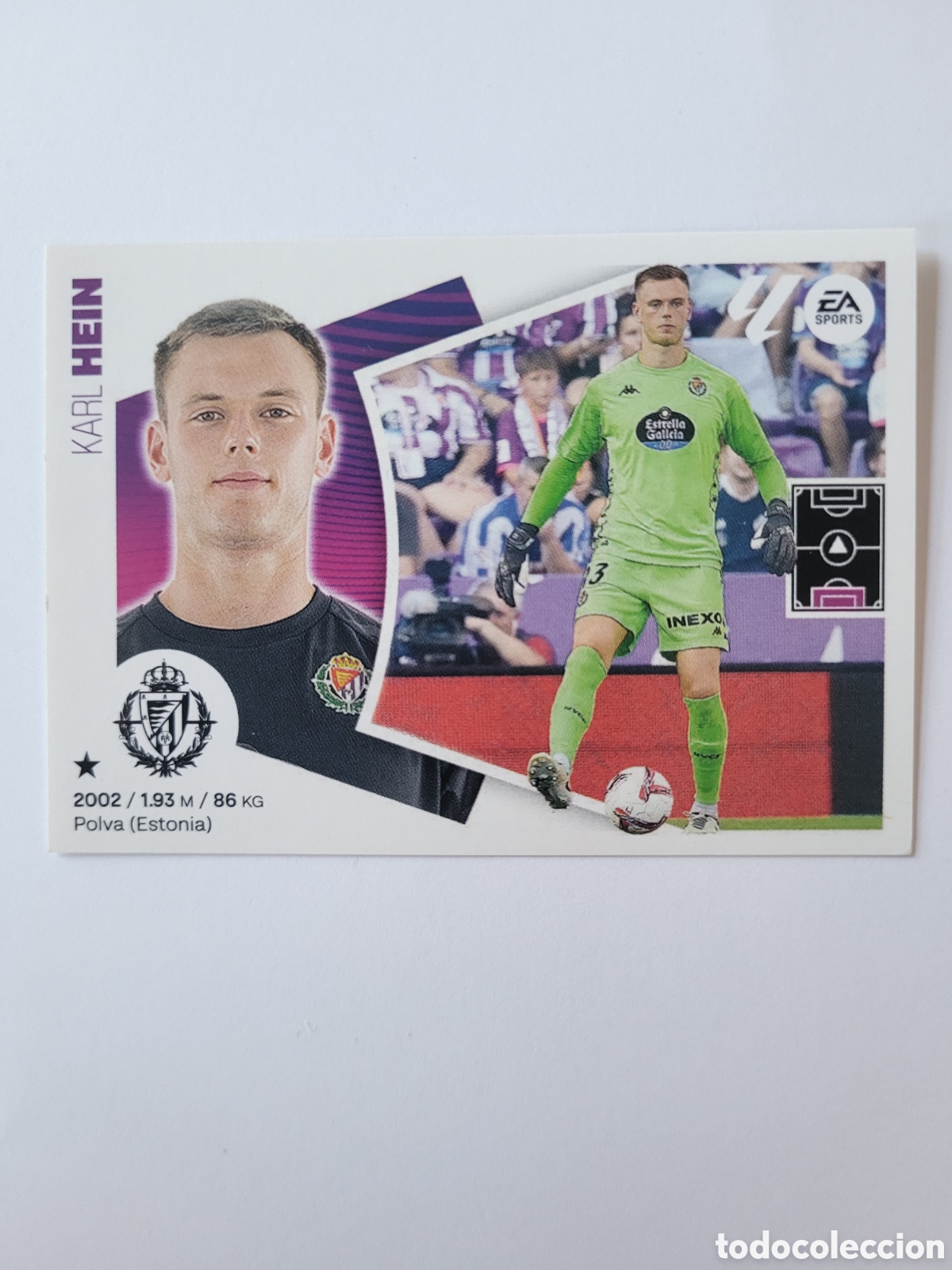 Cromos de f&uacute;tbol: 3 BIS Karl Hein [Sticker] / La Liga Este 2024