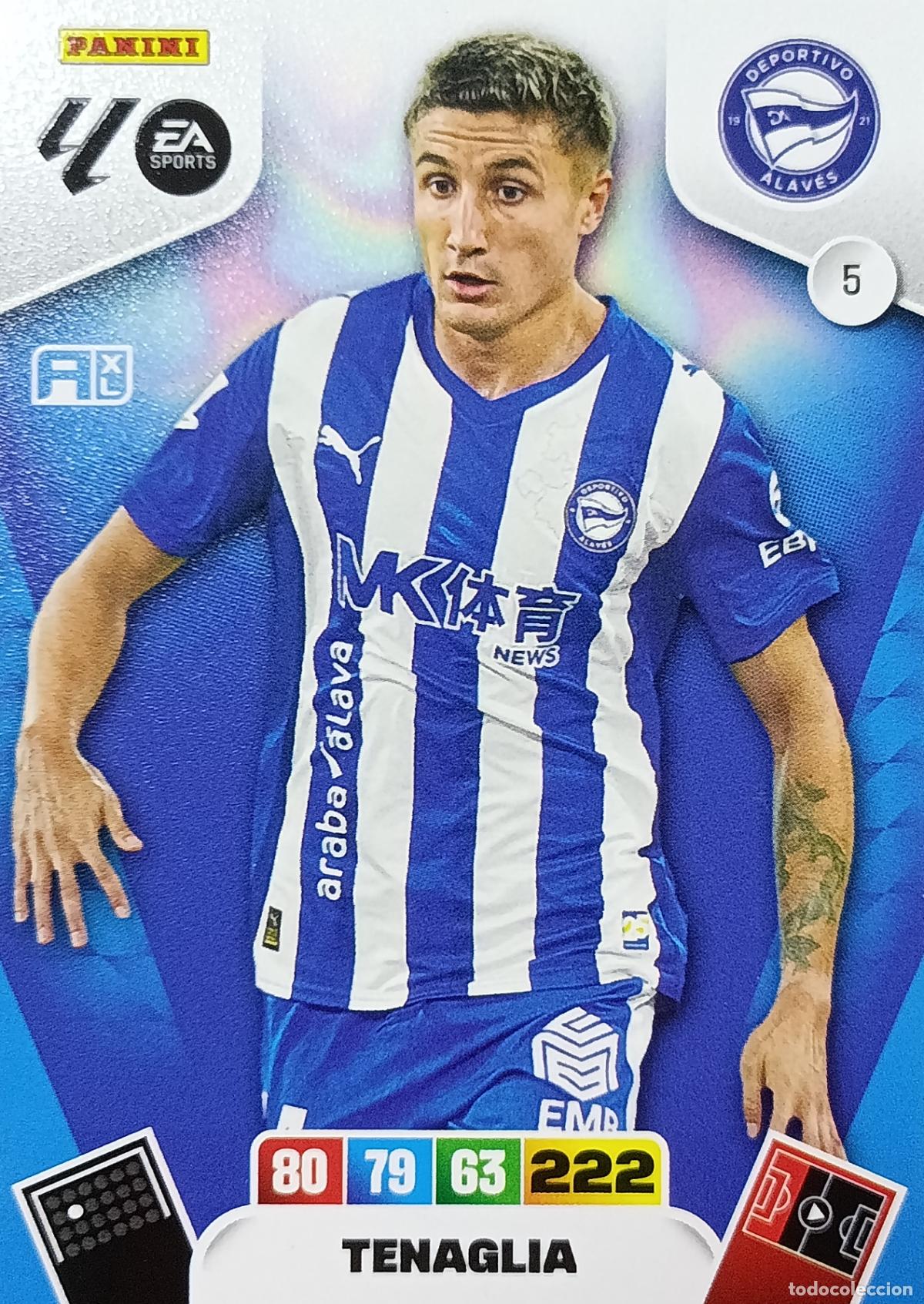 Fu&szlig;ball-Sticker: 29 Tenaglia 5 Deportivo Alav&eacute;s Basica 2025 2026 Adrenalyn XL Panini Bueno 25 26 Adre Xl - PANINI