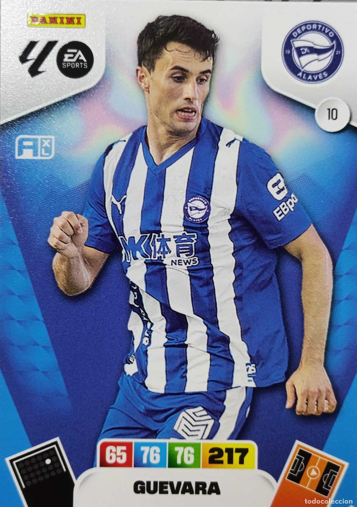 Fu&szlig;ball-Sticker: 31 Guevara 10 Deportivo Alav&eacute;s Basica 2025 2026 Adrenalyn XL Panini Bueno 25 26 Adre Xl - PANINI