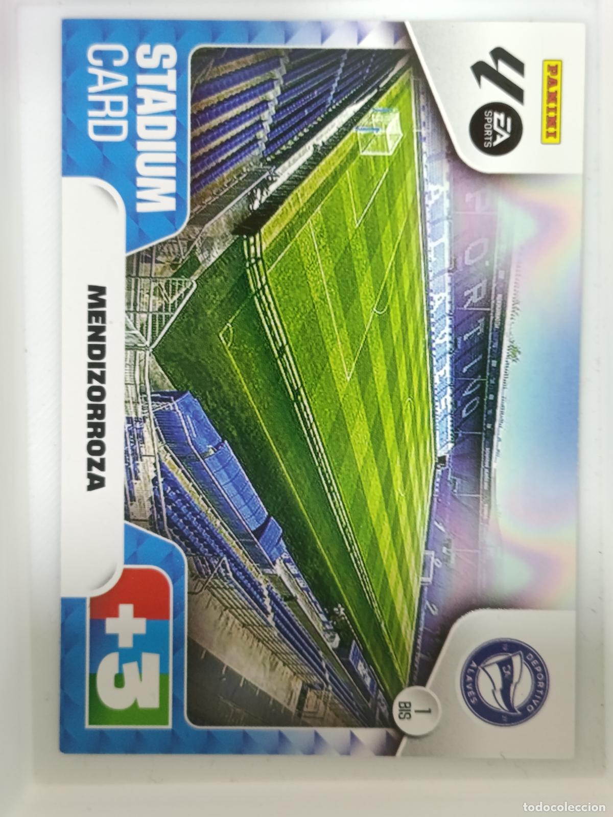 Fu&szlig;ball-Sticker: 27 Mendizorroza 1 Bis Deportivo Alav&eacute;s Estadio 2025 2026 Adrenalyn XL Panini Bueno 25 26 Adre Xl -