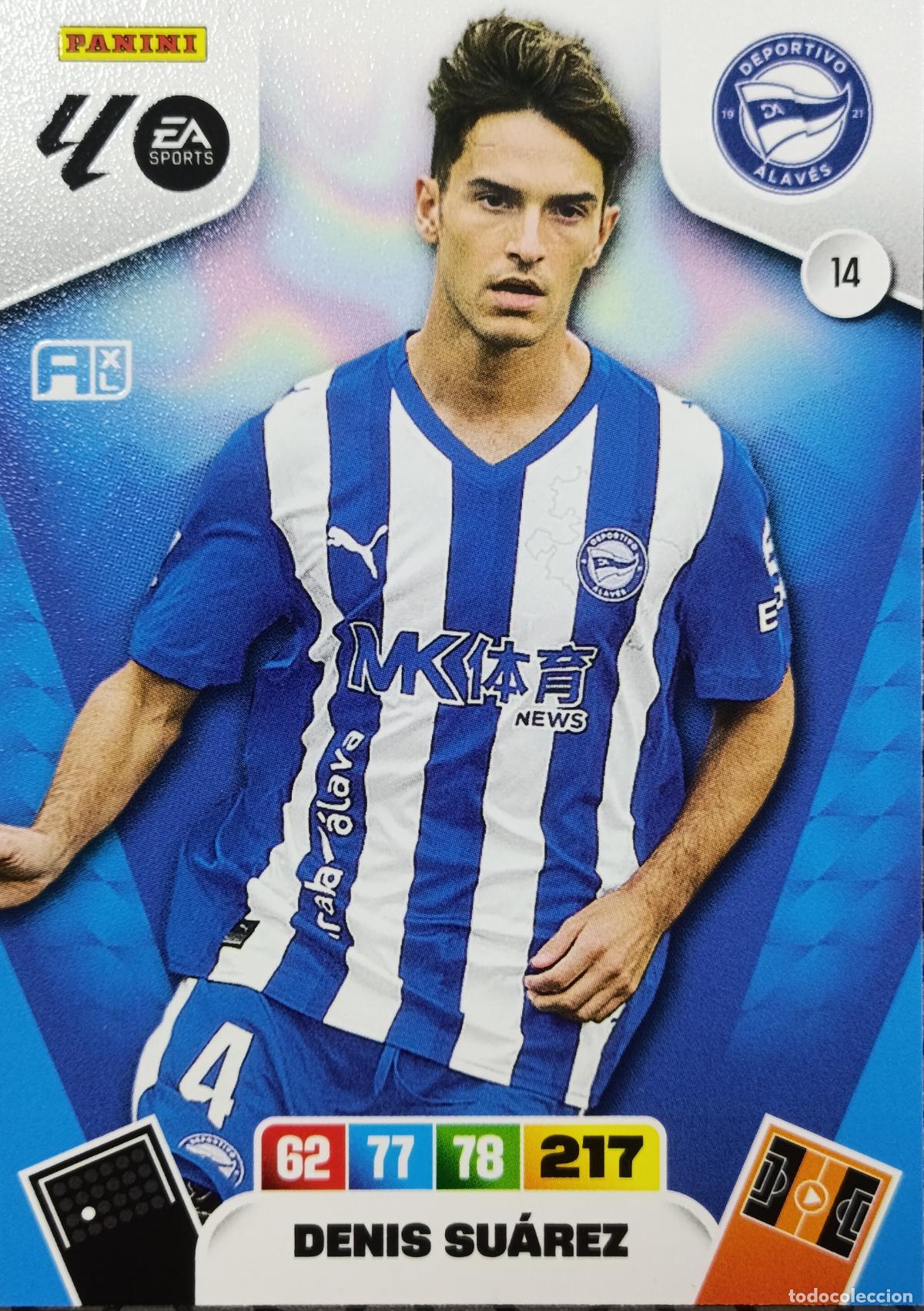 Fu&szlig;ball-Sticker: 34 Denis Suarez 14 Deportivo Alav&eacute;s Basica 2025 2026 Adrenalyn XL Panini Bueno 25 26 Adre Xl - PANI