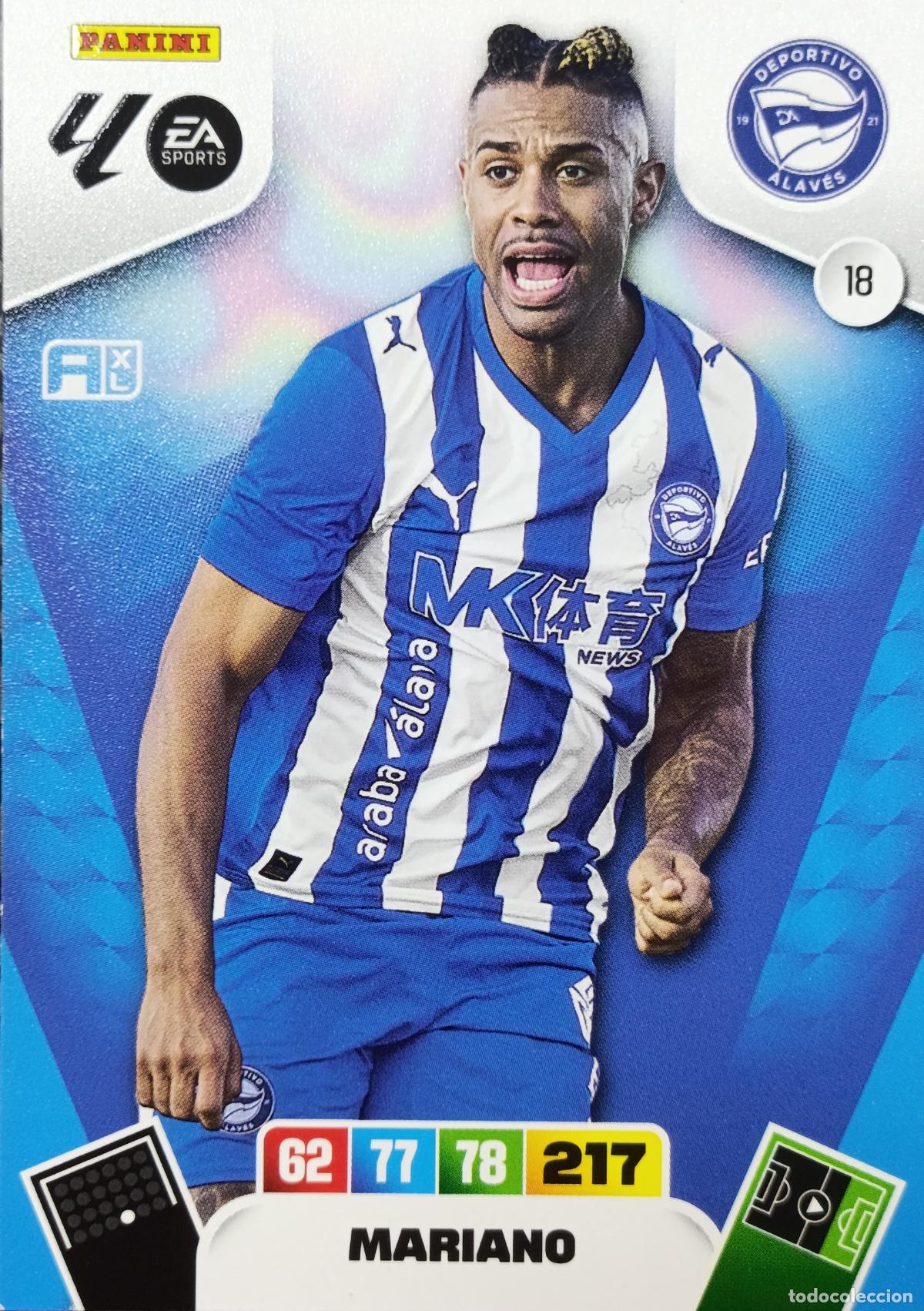Fu&szlig;ball-Sticker: 38 Mariano 18 Deportivo Alav&eacute;s Basica 2025 2026 Adrenalyn XL Panini Bueno 25 26 Adre Xl - PANINI