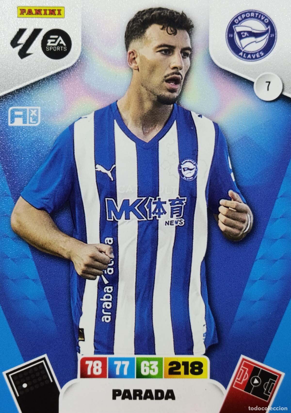 Fu&szlig;ball-Sticker: 39 Parada 7 Deportivo Alav&eacute;s Basica 2025 2026 Adrenalyn XL Panini Bueno 25 26 Adre Xl - PANINI