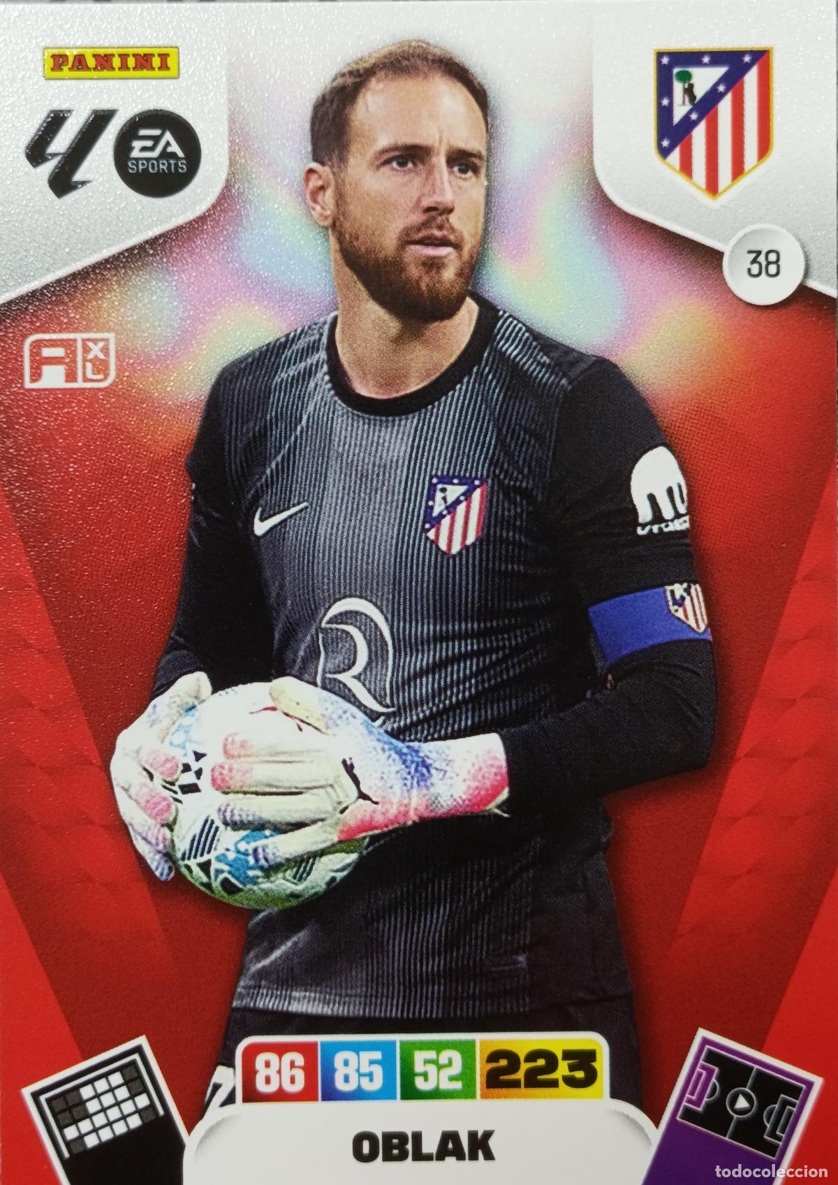 Fu&szlig;ball-Sticker: 43 Oblak 38 Atletico de Madrid Basica 2025 2026 Adrenalyn XL Panini Bueno 25 26 Adre Xl - PANINI