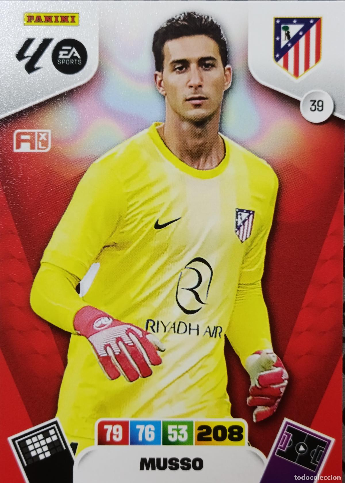 Fu&szlig;ball-Sticker: 44 Musso 39 Atletico de Madrid Basica 2025 2026 Adrenalyn XL Panini Bueno 25 26 Adre Xl - PANINI