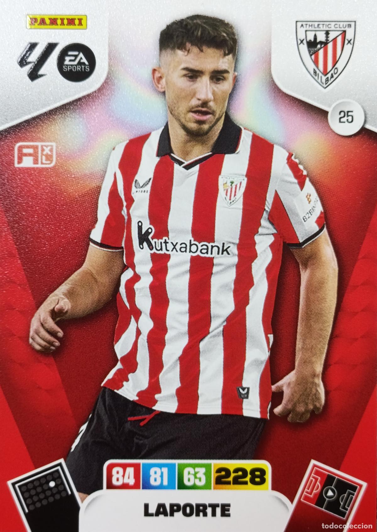 Fu&szlig;ball-Sticker: 40 Laporte 25 Athletic Club Basica 2025 2026 Adrenalyn XL Panini Bueno 25 26 Adre Xl - PANINI