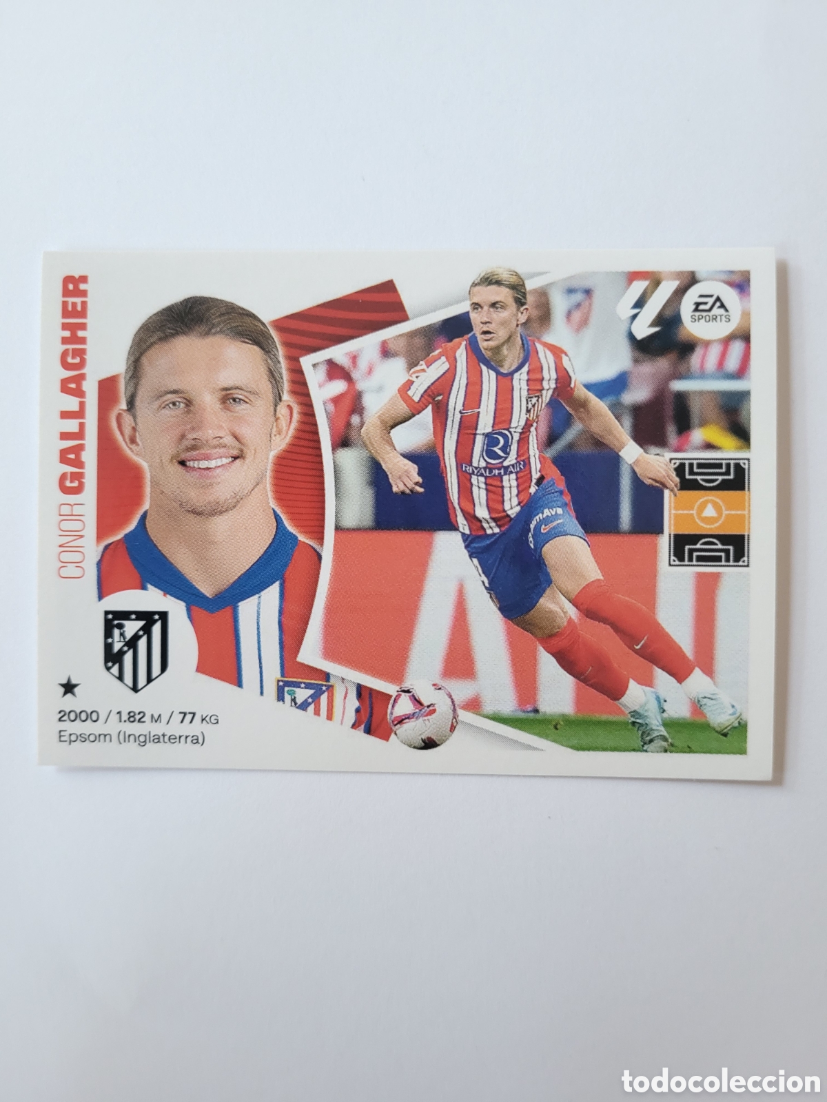 Cromos de f&uacute;tbol: 36 Conor Gallagher [Sticker] &Uacute;ltimos Fichajes / La Liga Este 2024
