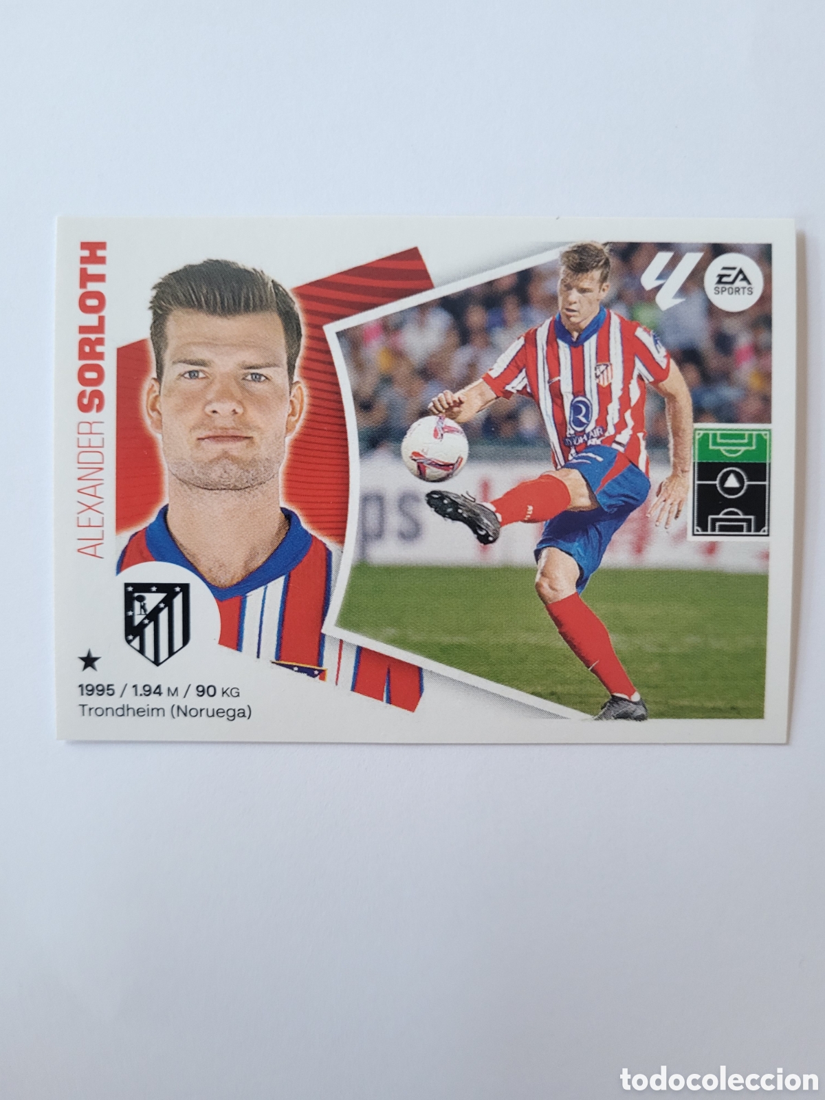 Cromos de f&uacute;tbol: 30 Alexander Sorloth [Sticker] Ultimos Fichajes / La Liga Este 2024