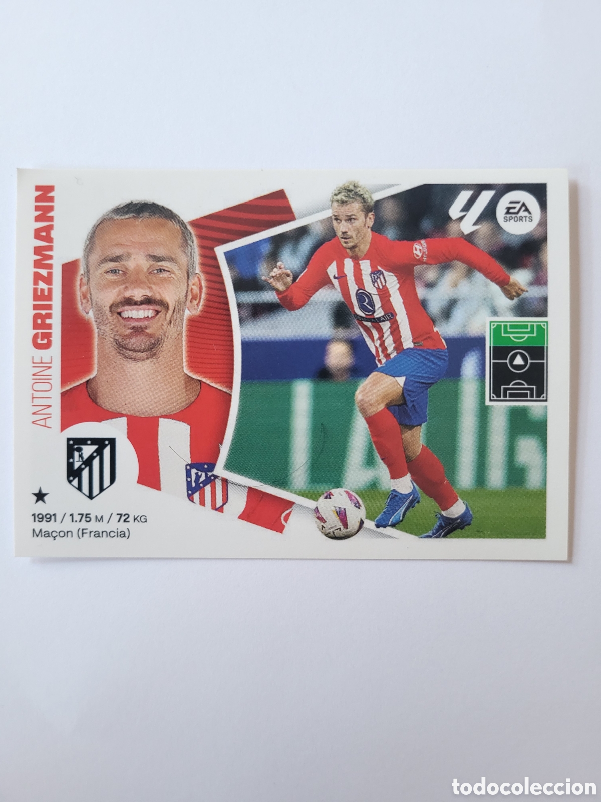 Cromos de f&uacute;tbol: 20 Antoine Griezmann [Sticker] / La Liga Este 2024