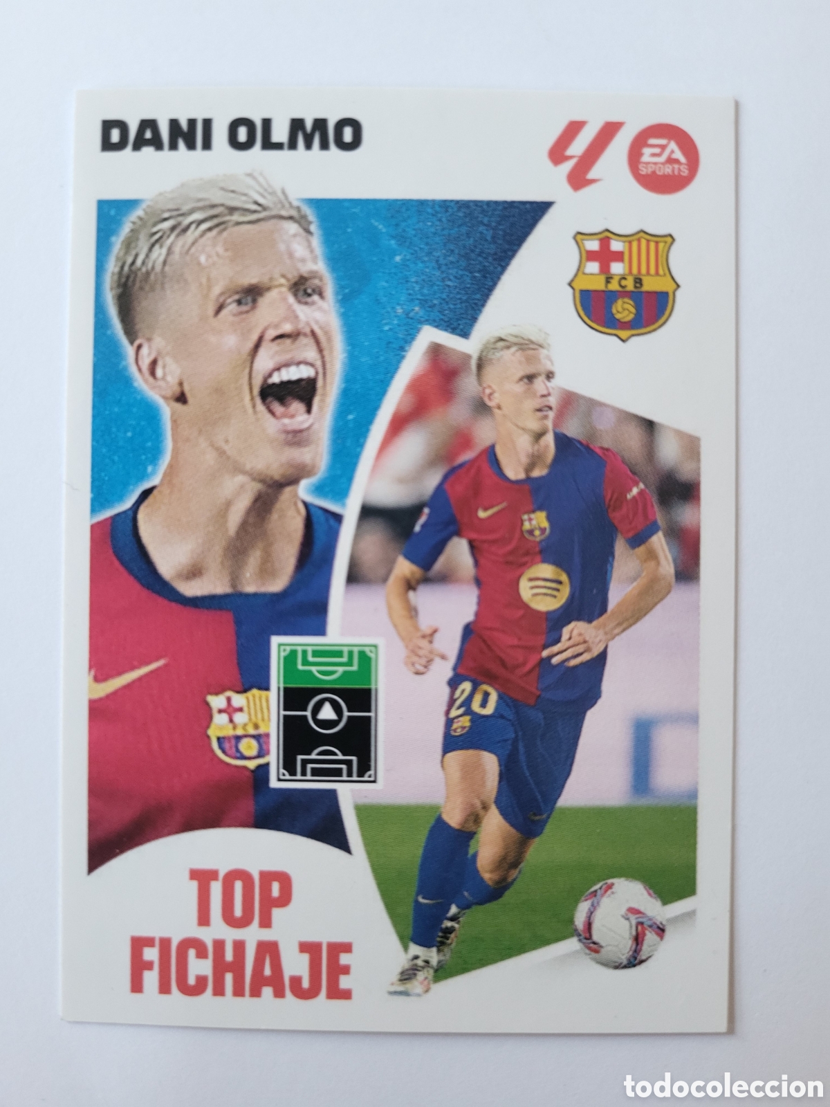 Cromos de f&uacute;tbol: 67 Dani Olmo [Sticker] Top Fichaje / La Liga Este 2024