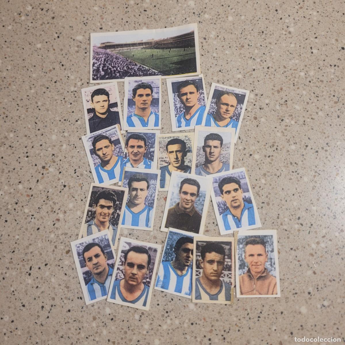 Cromos de f&uacute;tbol: LOTE DE 18 CROMOS DE LA REAL SOCIEDAD COLECCION FUTBOL 1960 DE RUIZ ROMERO. LEER COMENTARIOS