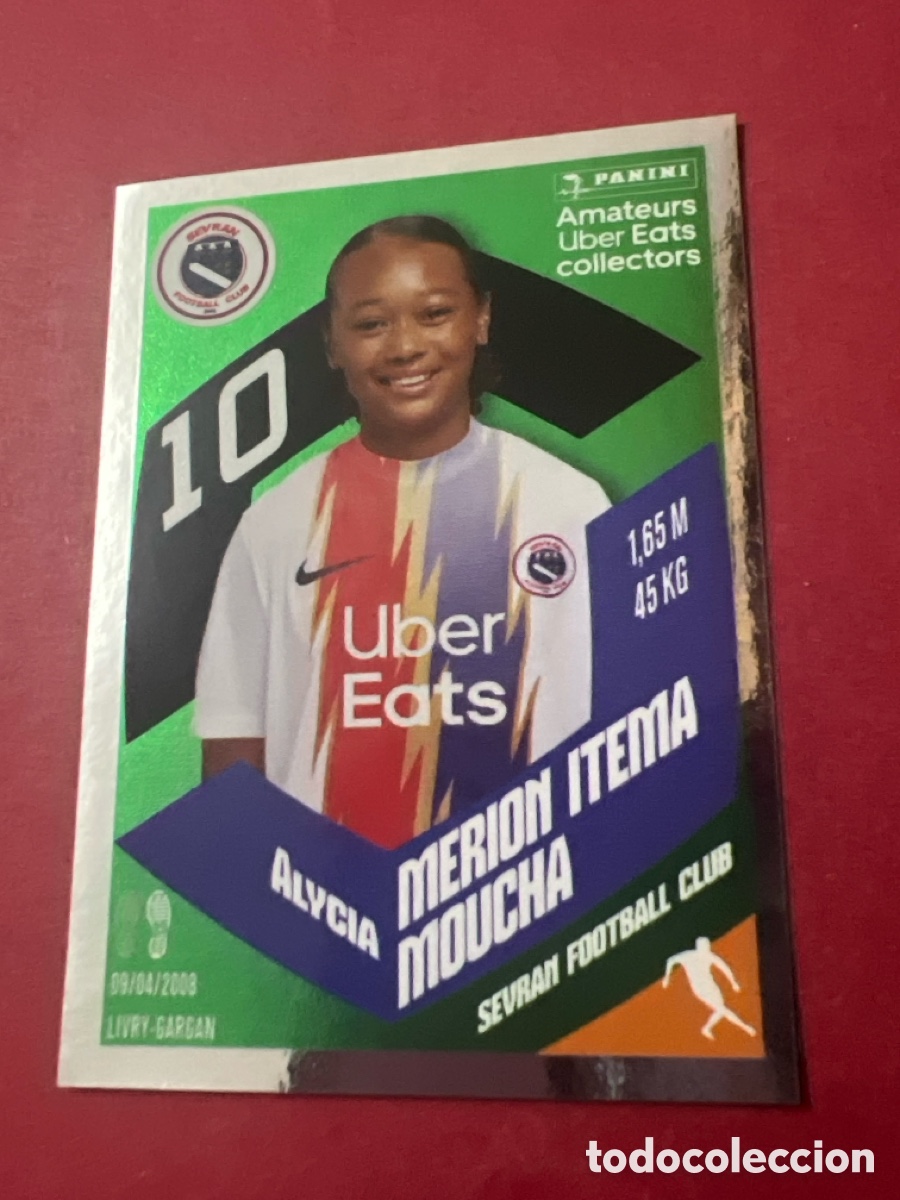 Fu&szlig;ball-Sticker: C9639. Vignette Panini N&deg;UE03 - Foot 2024 - Sevran F.C. - Alycia Merion Itena Moucha