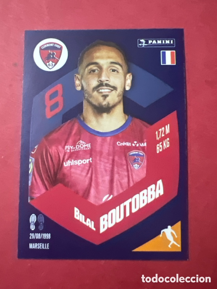 Cromos de f&uacute;tbol: C9649. Panini Foot France stickers 2023 2024 23 24 - 55 Boutobba
