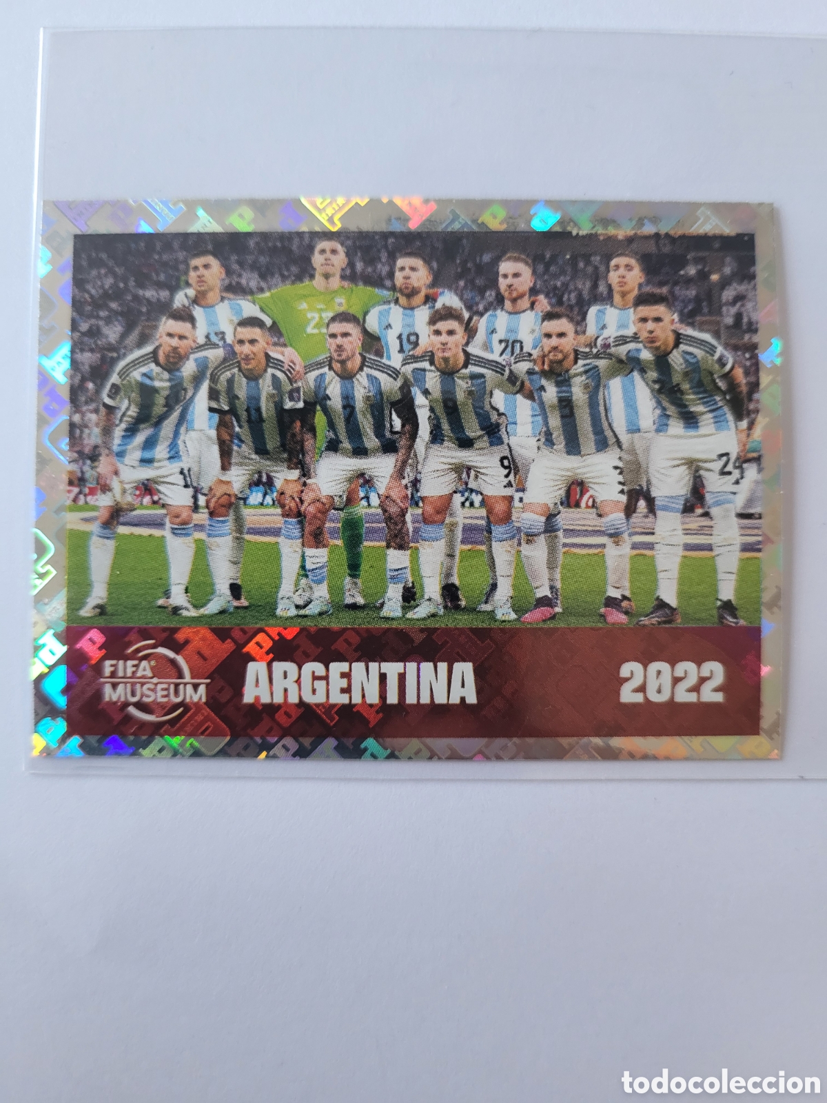 Cromos de f&uacute;tbol: FWC19 Argentina 2022 [Sticker] FIFA Museum / FIFA World Cup 2026