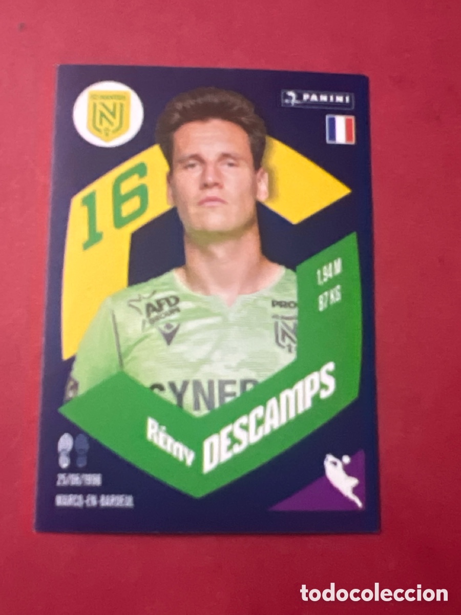Cromos de f&uacute;tbol: C9652. Panini Foot France stickers 2023 2024 23 24 - 279 Descamps