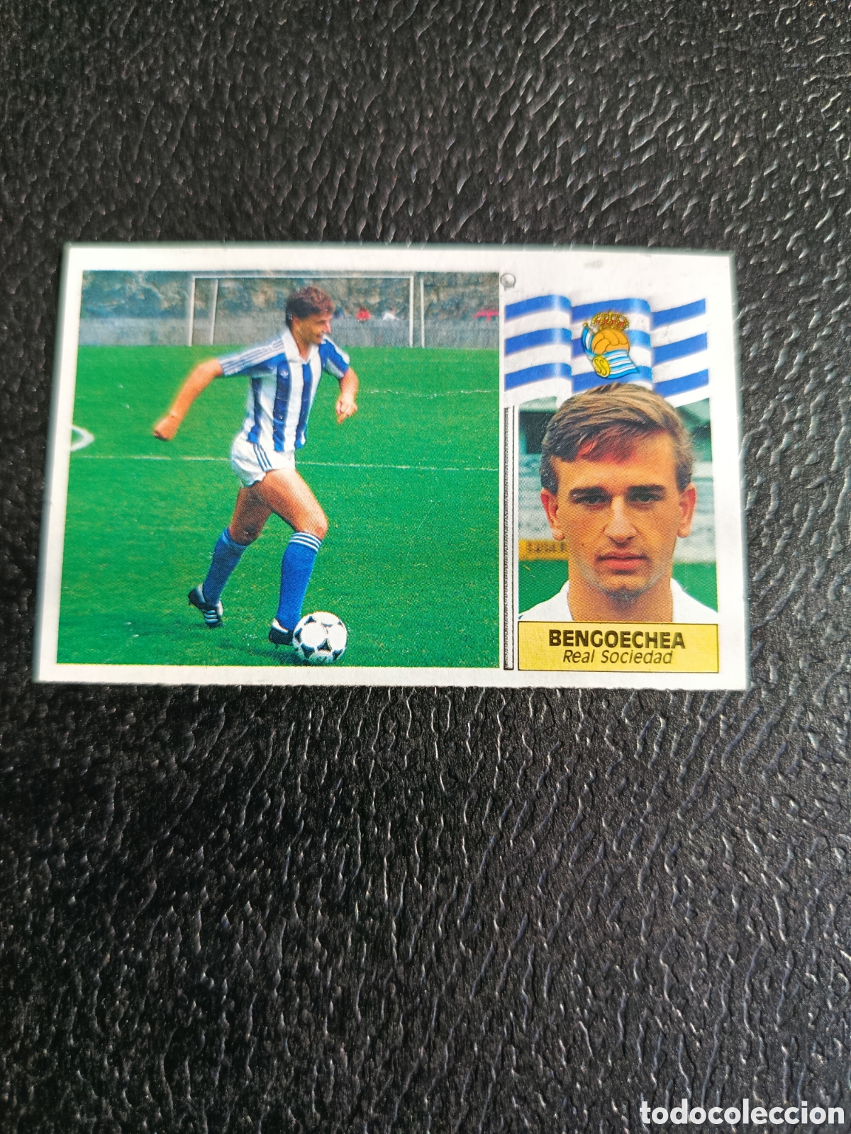 Figurine di Calcio: Este 86 87 bengoechea real sociedad coloca despegado ver fotos
