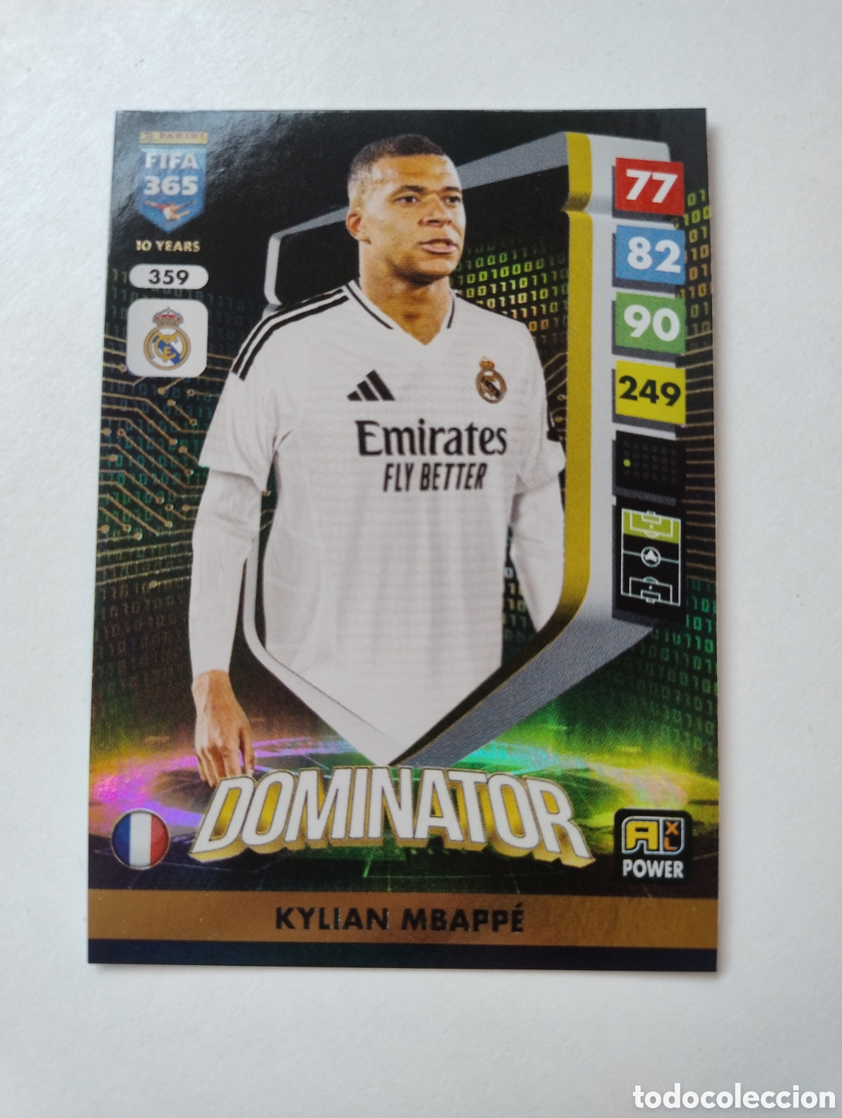 Fu&szlig;ball-Sticker: 359 - Mbappe - Real Madrid - Adrenalyn XL FIFA 365 2025