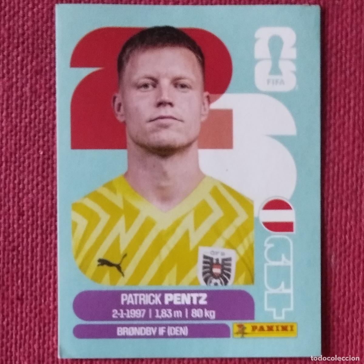 Fu&szlig;ball-Sticker: PATRICK PENTZ - AUSTRIA - AUT 3 - MUNDIAL DE FUTBOL - FIFA WORLD CUP - 2026