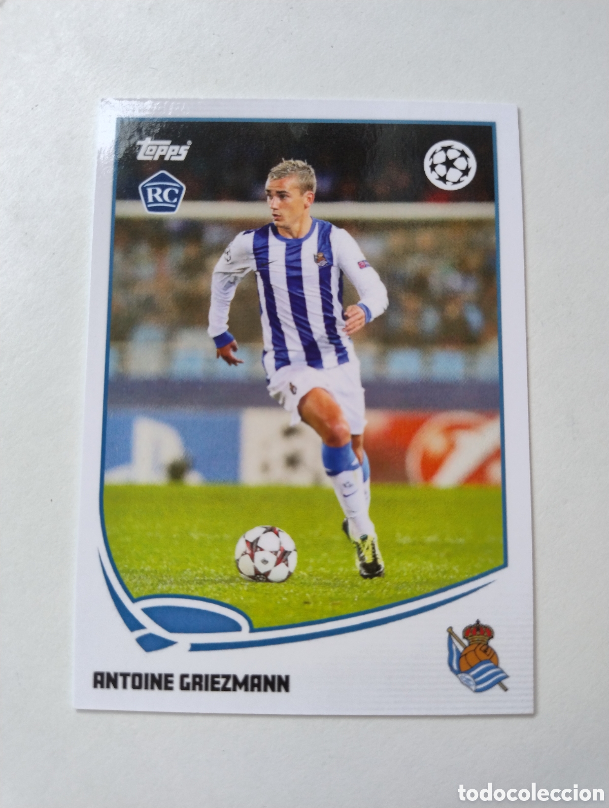 Fu&szlig;ball-Sticker: Griezmann - Real Sociedad - Topps Lost Rookie