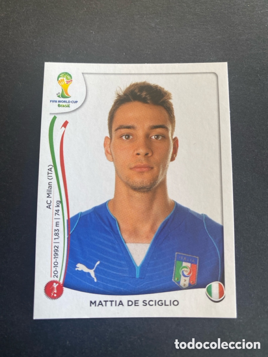 Cromos de f&uacute;tbol: Cromo Mundial Brasil 2014 Italia N* 324