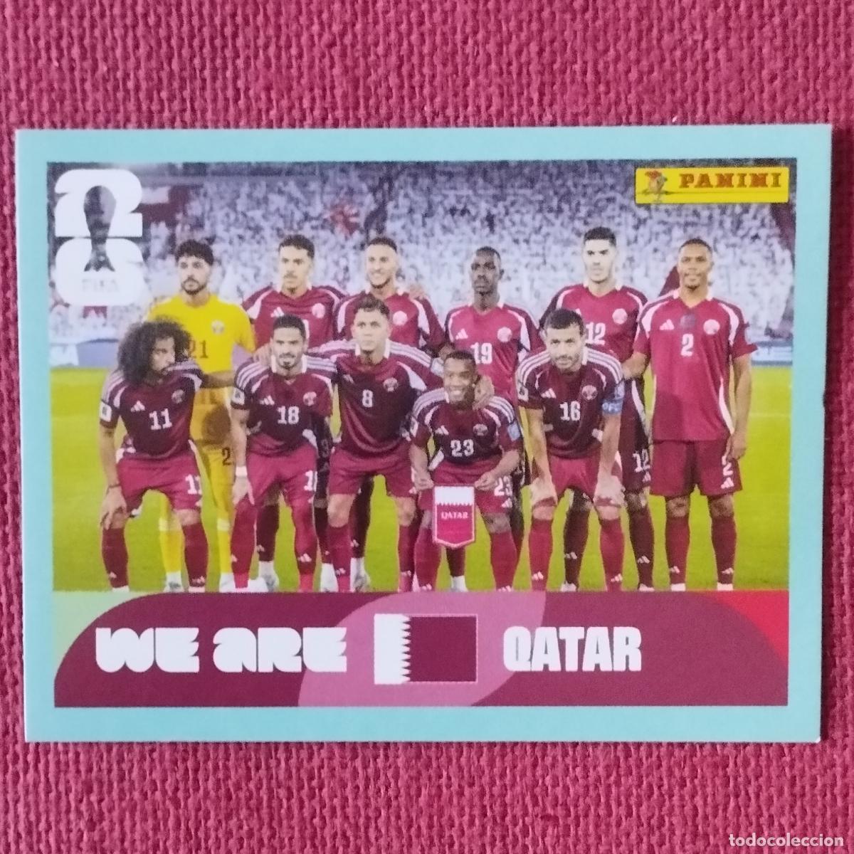 Cromos de f&uacute;tbol: PLANTILLA QATAR - QAT 13 - MUNDIAL DE FUTBOL - FIFA WORLD CUP - 2026