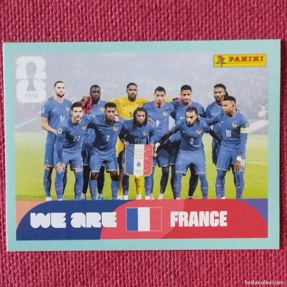 Cromos de f&uacute;tbol: PLANTILLA FRANCIA - FRA 13 - MUNDIAL DE FUTBOL - FIFA WORLD CUP - 2026