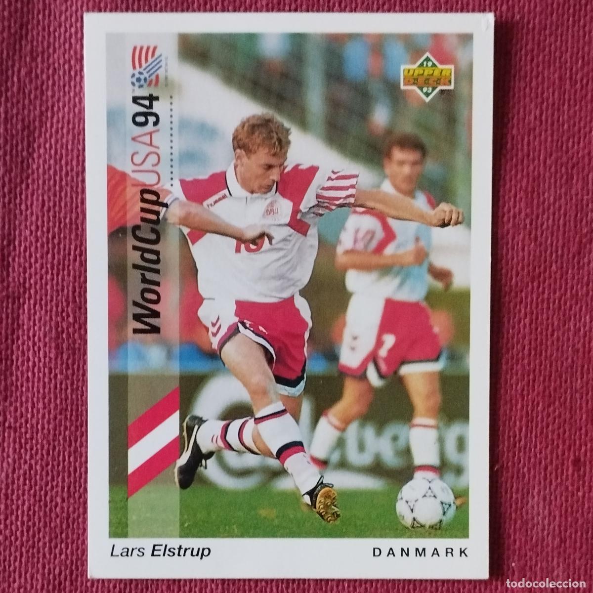 Cromos de f&uacute;tbol: LARS ELSTRUP - 48 - DINAMARCA - MUNDIAL FUTBOL USA 1994 - UPPER DECK - WORLDCUP 94 -