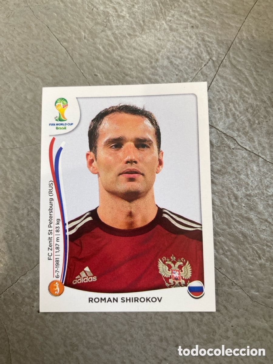 Cromos de f&uacute;tbol: Cromo Mundial Brasil 2014 Rusia N* 611
