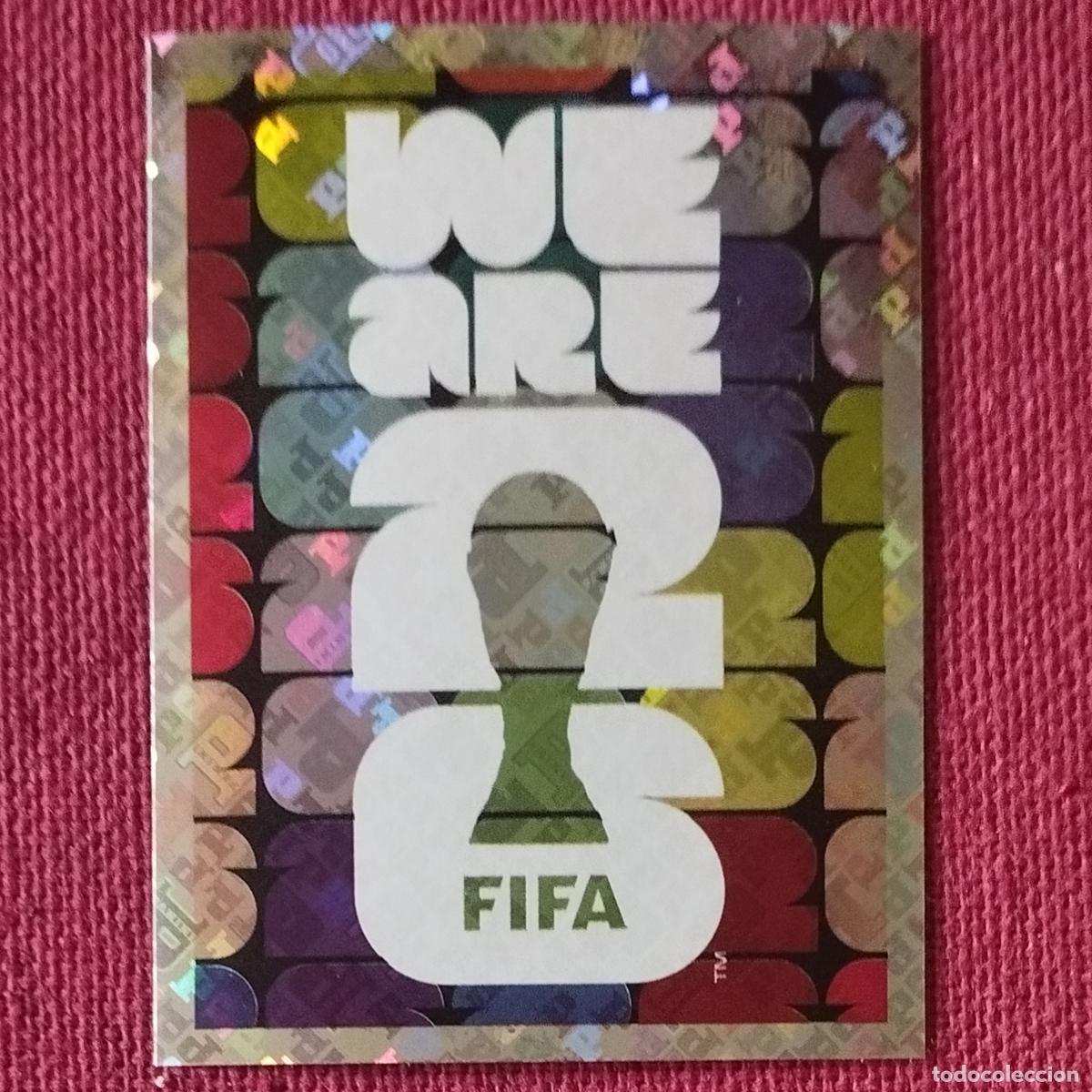 Cromos de f&uacute;tbol: WE ARE FIFA - FWC 4 - MUNDIAL DE FUTBOL - FIFA WORLD CUP - 2026