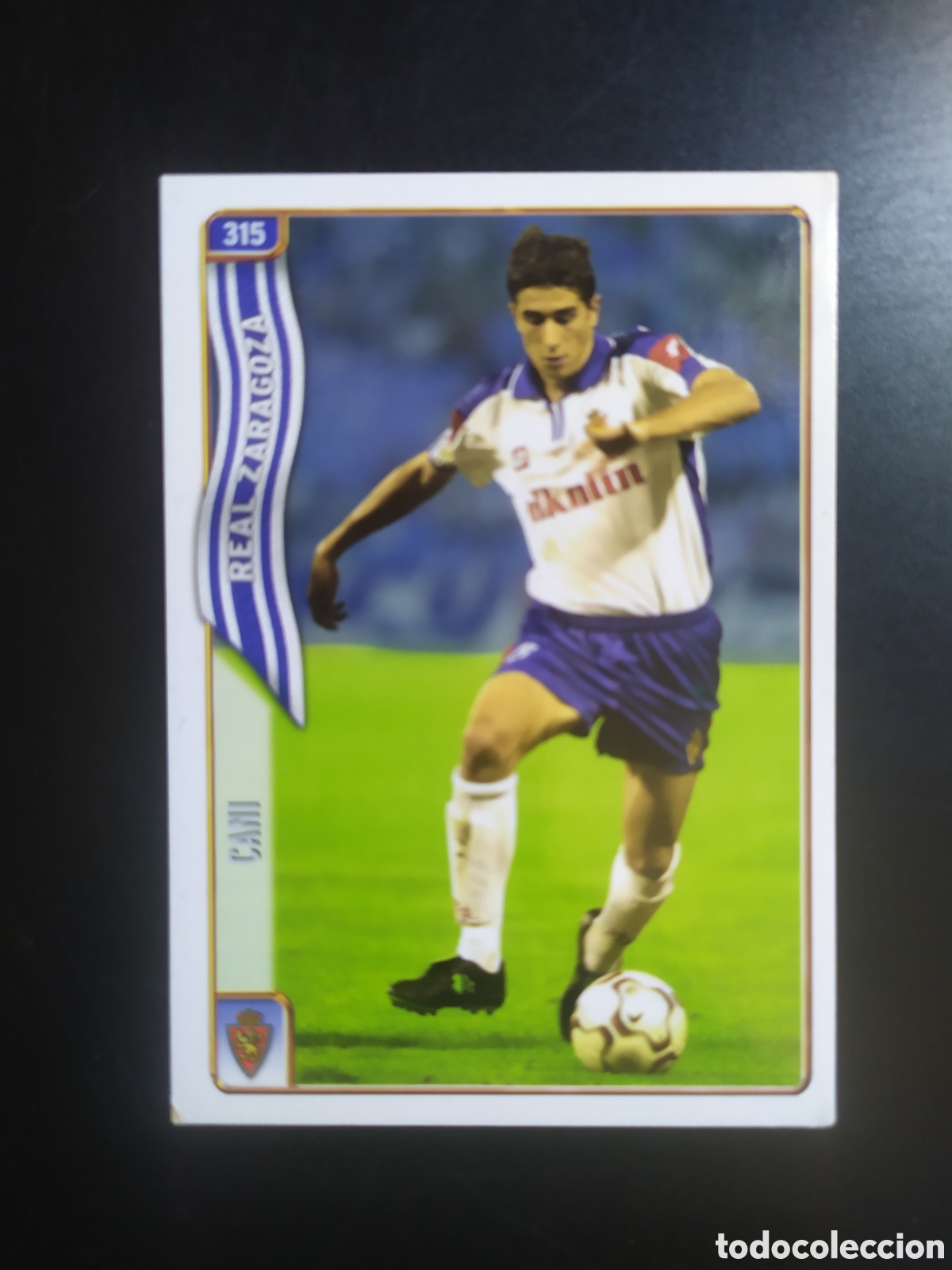 Cromos de f&uacute;tbol: Mundicromo fichas Liga 2004 2005 04 05 Cani n&deg; 315 Real Zaragoza