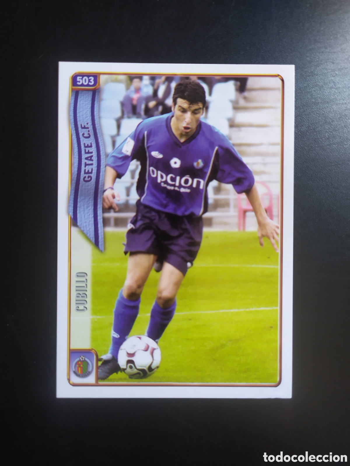 Cromos de f&uacute;tbol: Mundicromo fichas Liga 2004 2005 04 05 Cubillo corregido n&deg; 503 Getafe
