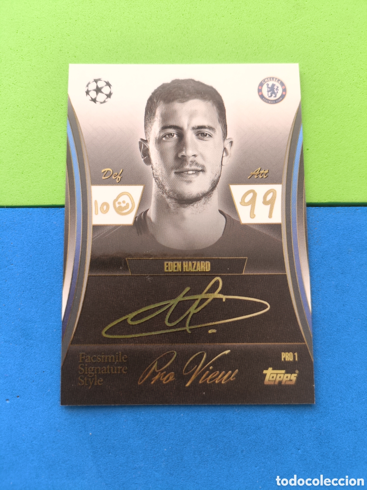 Cromos de f&uacute;tbol: Topps Match Attax EXTRA 2025 2026 - PRO 1 Pro View Eden Hazard