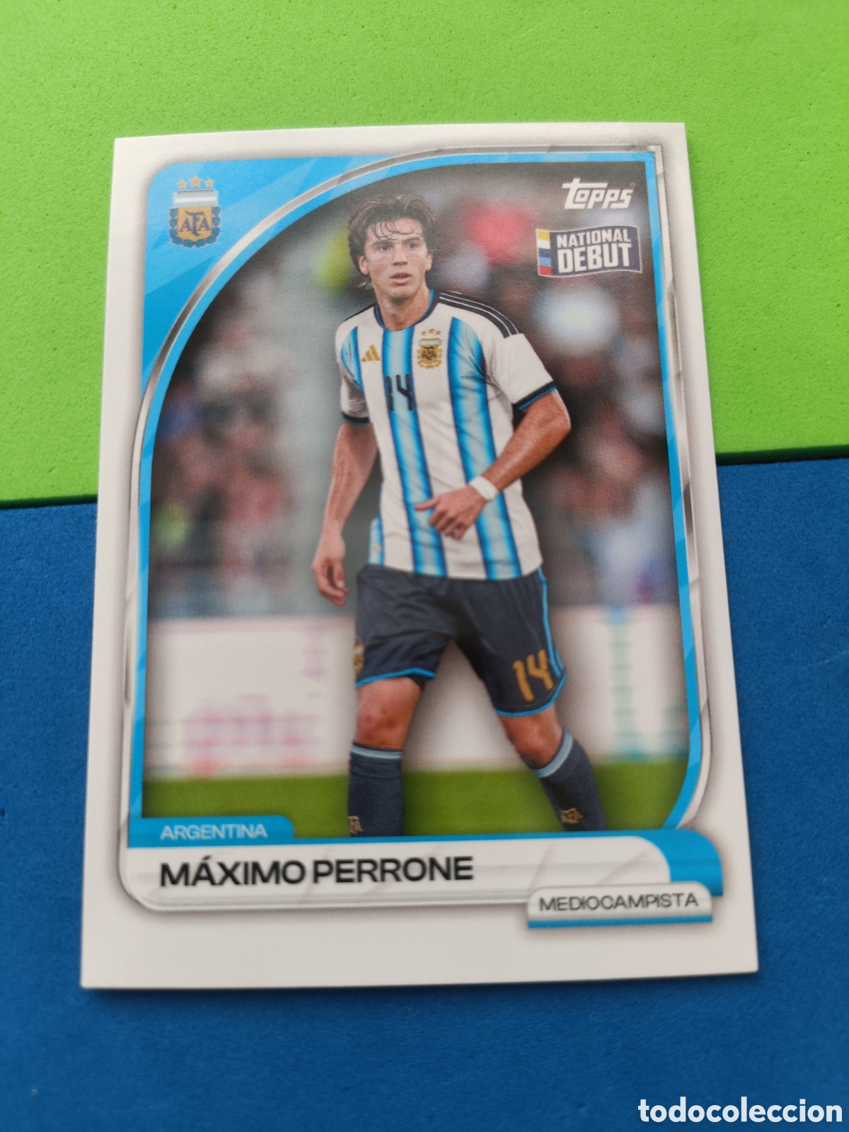 Cromos de f&uacute;tbol: TOPPS Argentina Collector Tin 25 26 2025 2026 - 7 Perrone