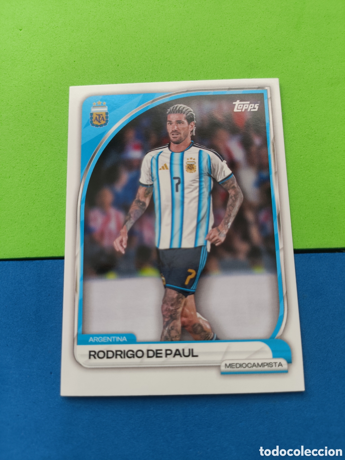 Cromos de f&uacute;tbol: TOPPS Argentina Collector Tin 25 26 2025 2026 - 8 De Paul