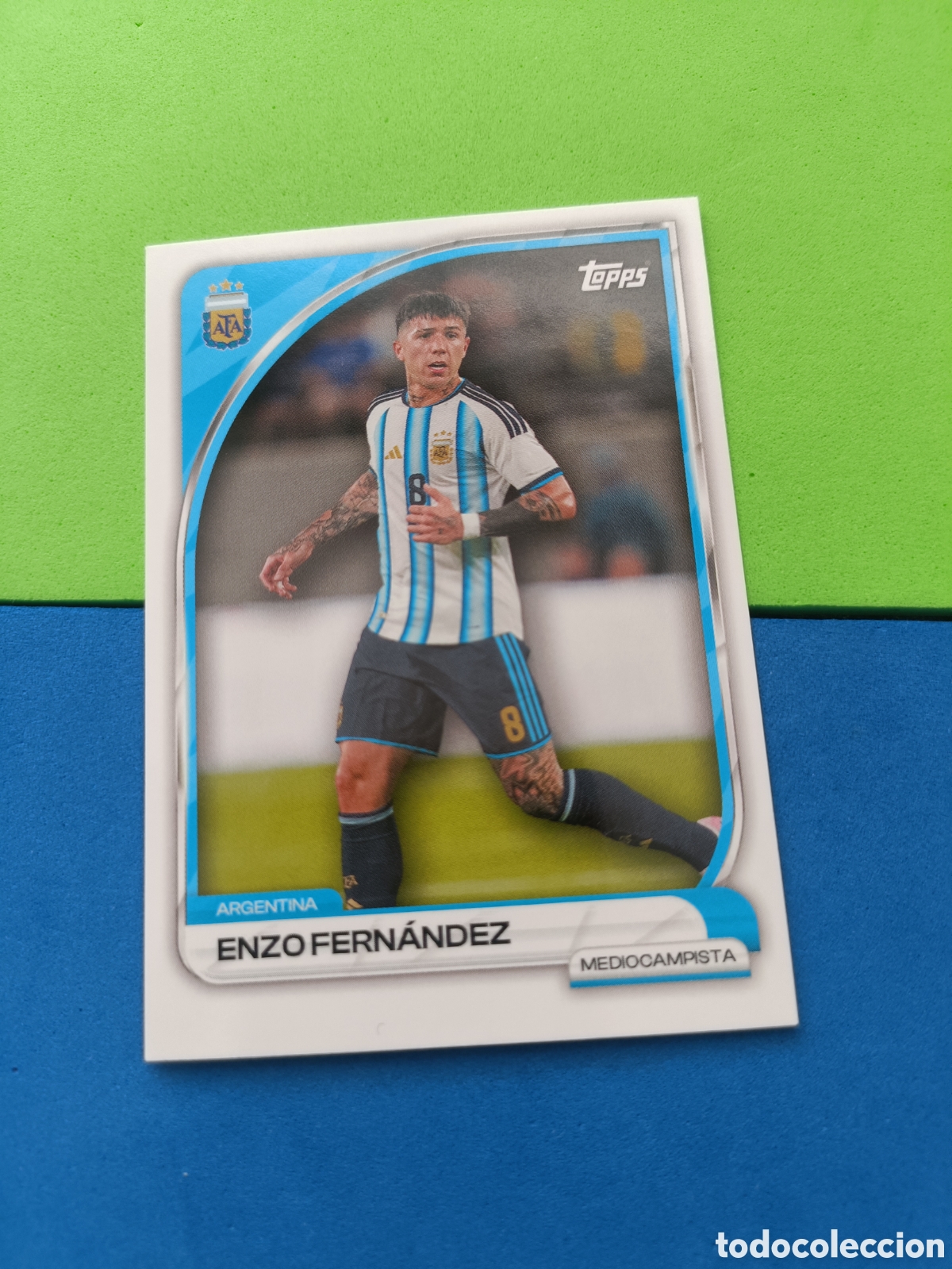 Cromos de f&uacute;tbol: TOPPS Argentina Collector Tin 25 26 2025 2026 - 9 Enzo Fern&aacute;ndez