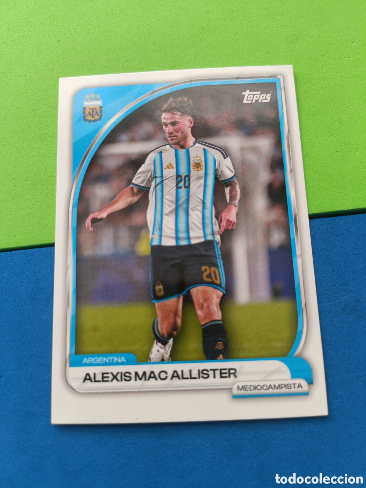 Cromos de f&uacute;tbol: TOPPS Argentina Collector Tin 25 26 2025 2026 - 11 Mac Allister