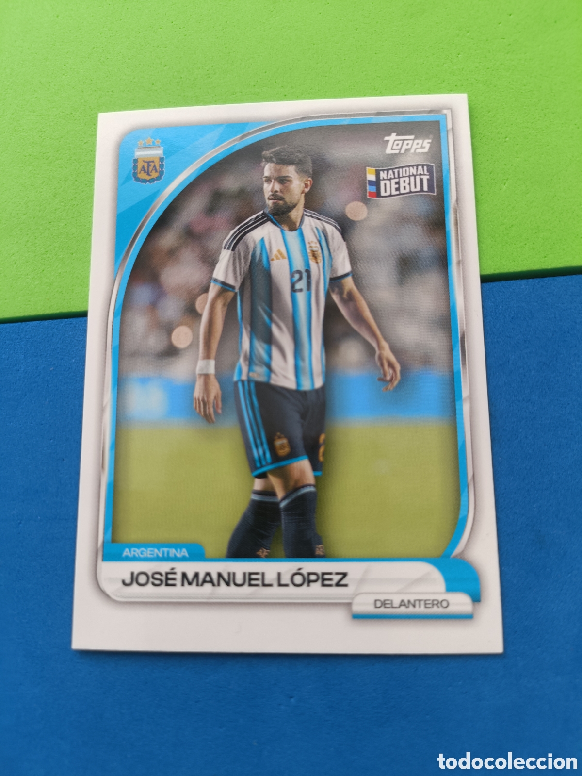 Cromos de f&uacute;tbol: TOPPS Argentina Collector Tin 25 26 2025 2026 - 15 Jos&eacute; Manuel L&oacute;pez